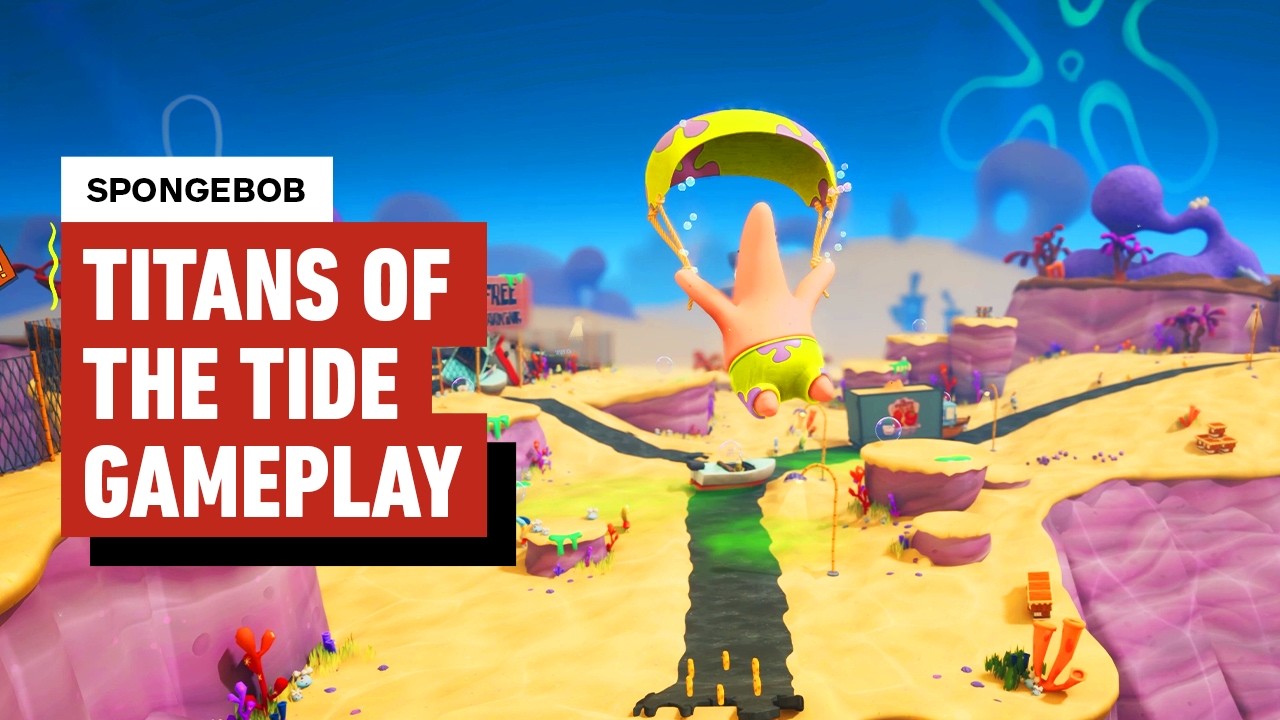 SpongeBob Squarepants: Titans of the Tide Gameplay – The First 17 Minutes
