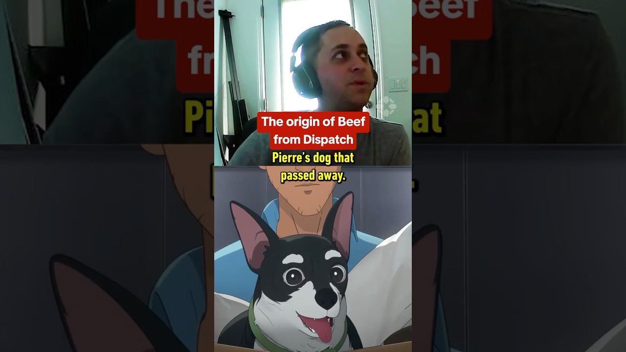 Dispatch Art Director Derek Stratton confirms Beef is a Chihuahua! #dispatch #beef #dog #ign #gaming