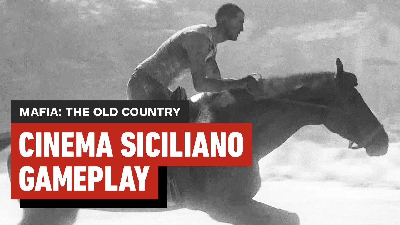 Mafia: The Old Country – Cinema Siciliano Mode Gameplay (Classic Film Mode Visuals)
