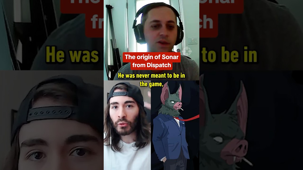 Dispatch Art Director says Sonar (Charlie White) wasn’t meant to be in the game! #dispatch #ign