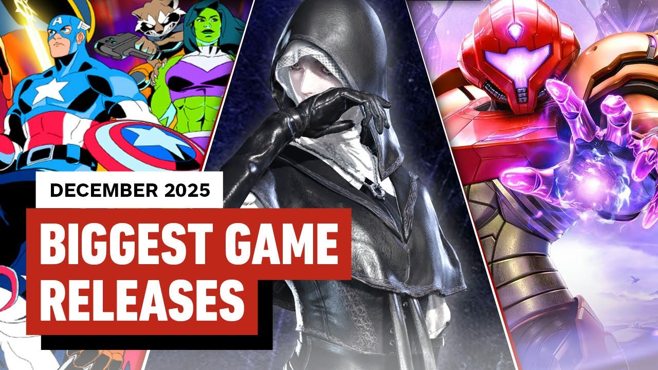 The Biggest Game Releases of December 2025