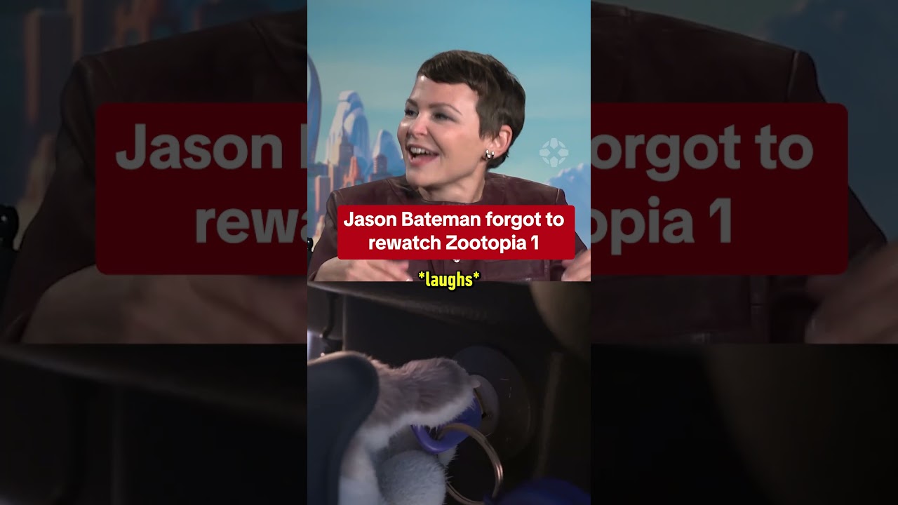 Jason Bateman did not need much prep for Zootopia 2