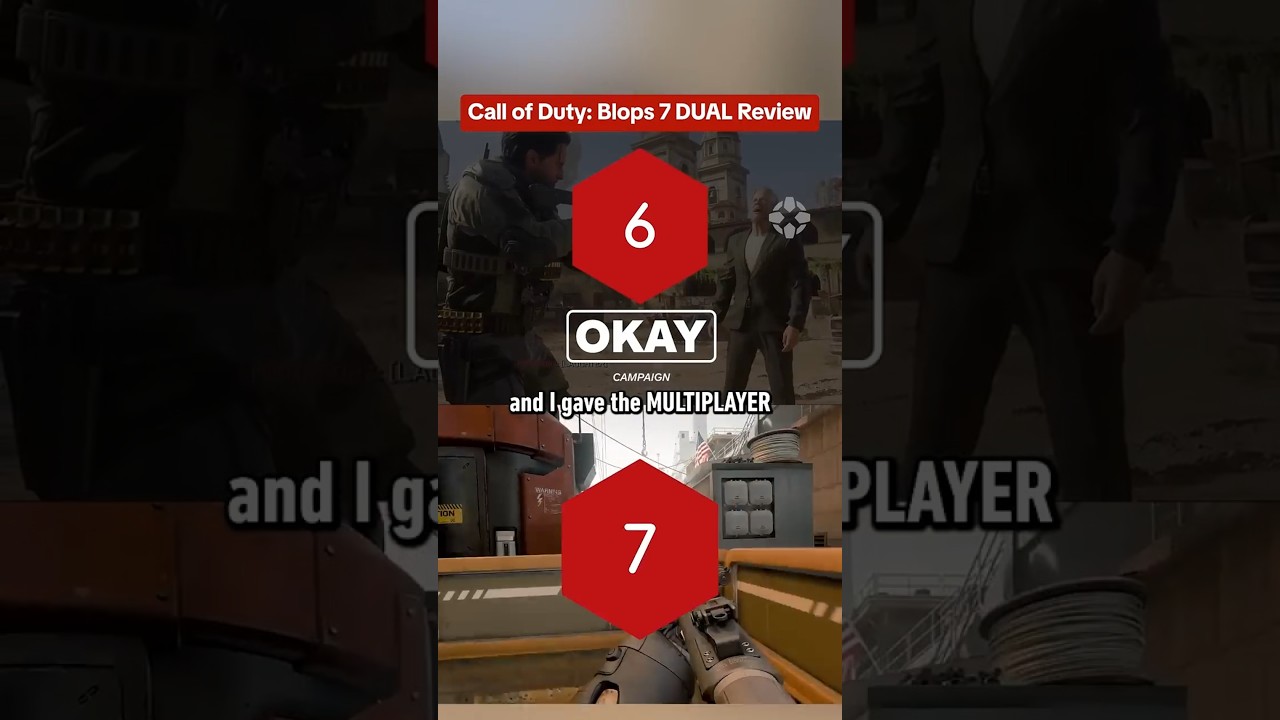 The 2 scores we gave Call of Duty: Black Ops 7