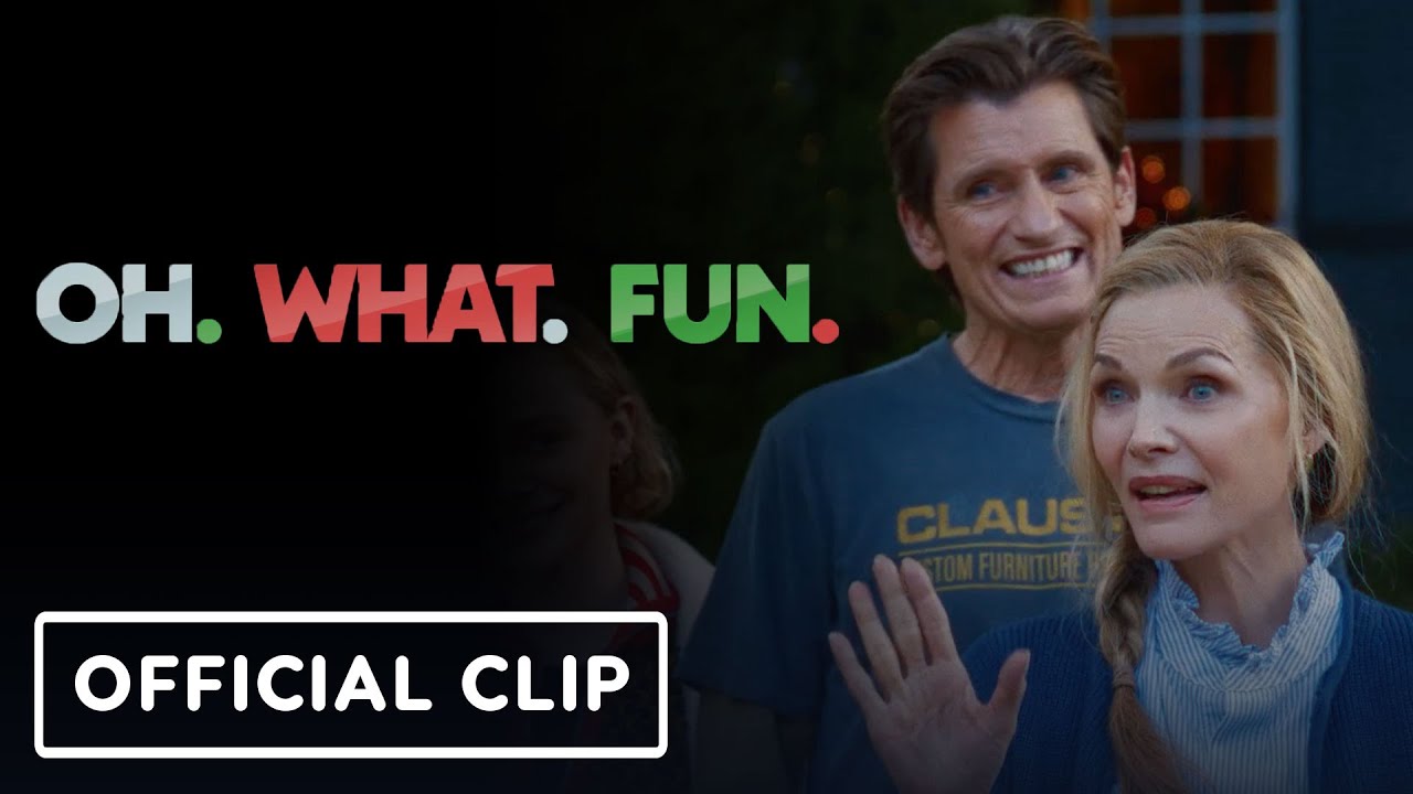 Oh. What. Fun. – Official ‘Lawn Inflatables’ Clip (2025) Michelle Pfeiffer, Denis Leary