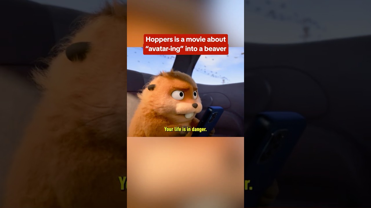Humans can’t see the expressive animal faces in Pixar’s Hoppers! #lizard #hoppers #pixar #disney