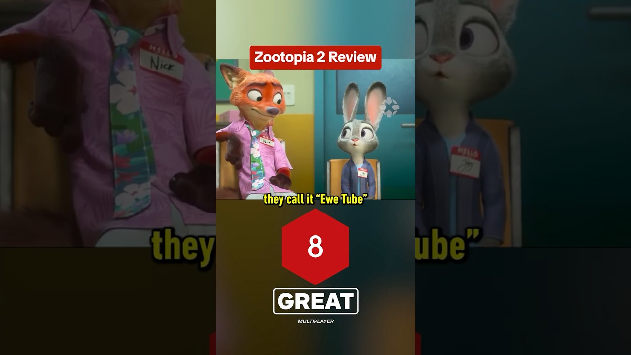 Zootopia 2 is an 8/10, it’s GREAT! Here’s why you should watch Nick & Judy’s new adventure! #ign