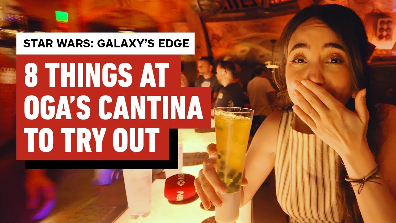 New Items and Old Favorites at Oga’s Cantina: Star Wars: Galaxy’s Edge