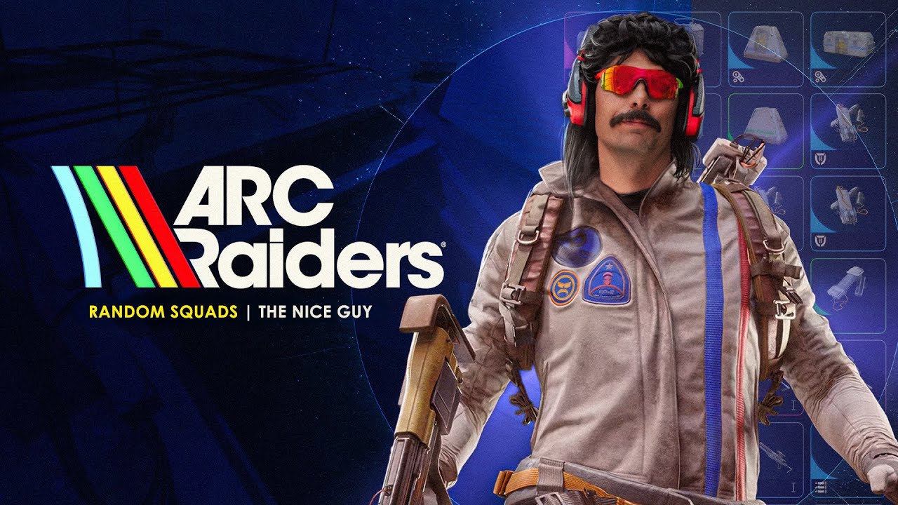 DR DISRESPECT – ARC RAIDERS – RANDOM SQUADS