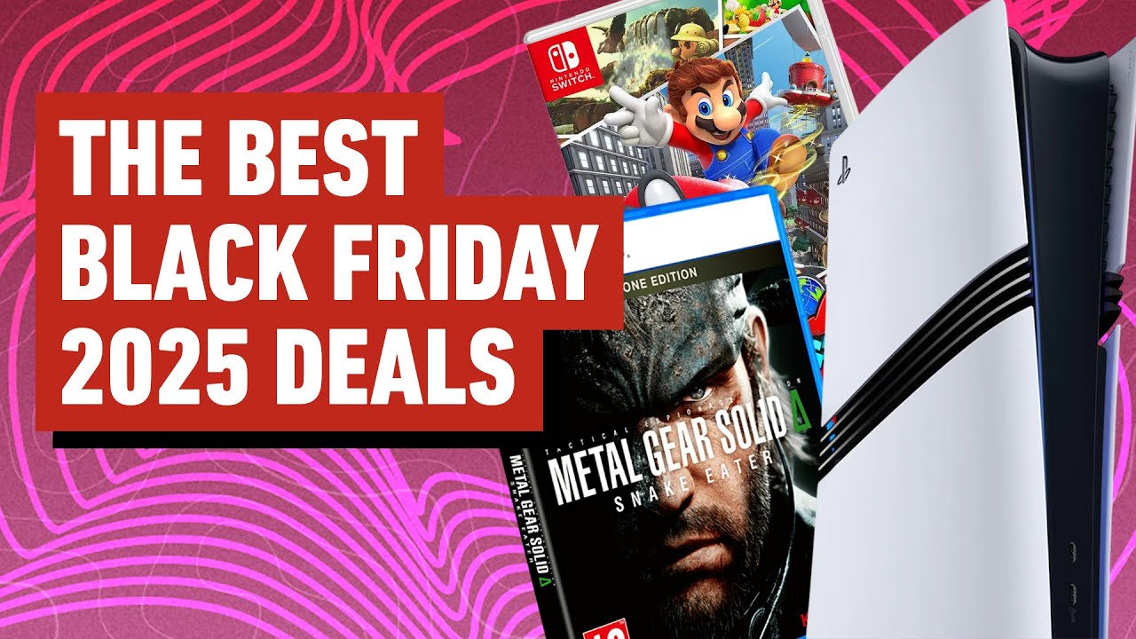 The Best Black Friday 2025 Video Game and Tech Deals