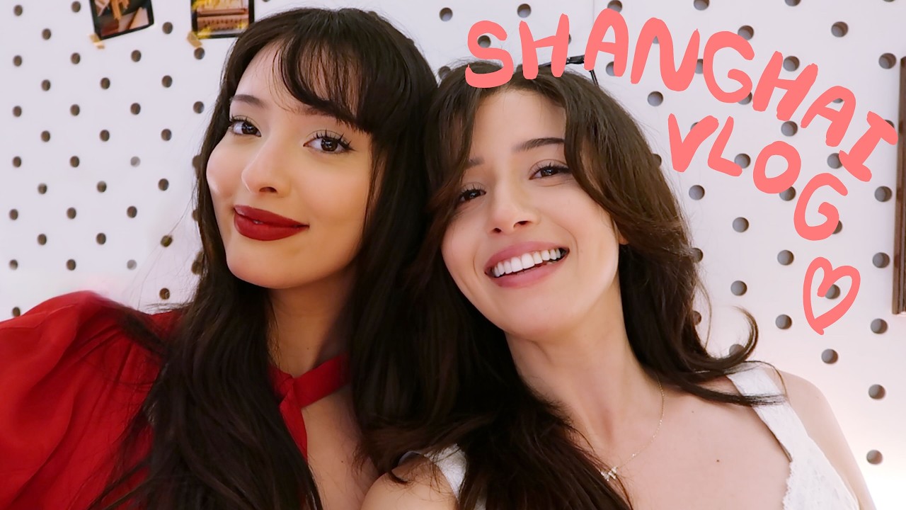 a trip to shanghai, china 🇨🇳 ft. faouzia! good food, luxury shopping, day trip, etc ♡︎