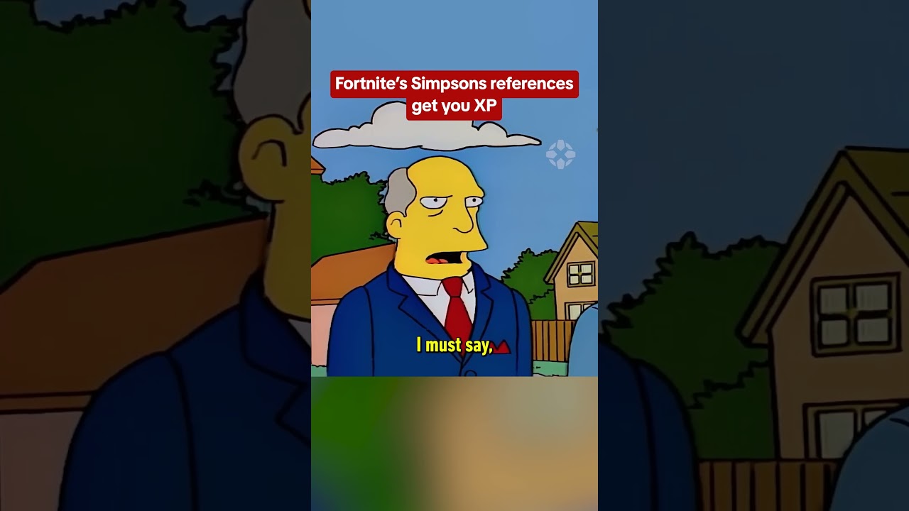 These Fortnite Simpsons references also get your XP!