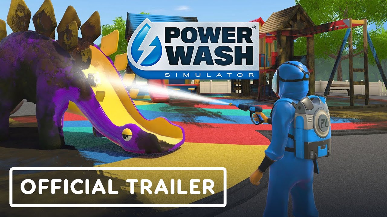 PowerWash Simulator – Official Apple Arcade Launch Trailer