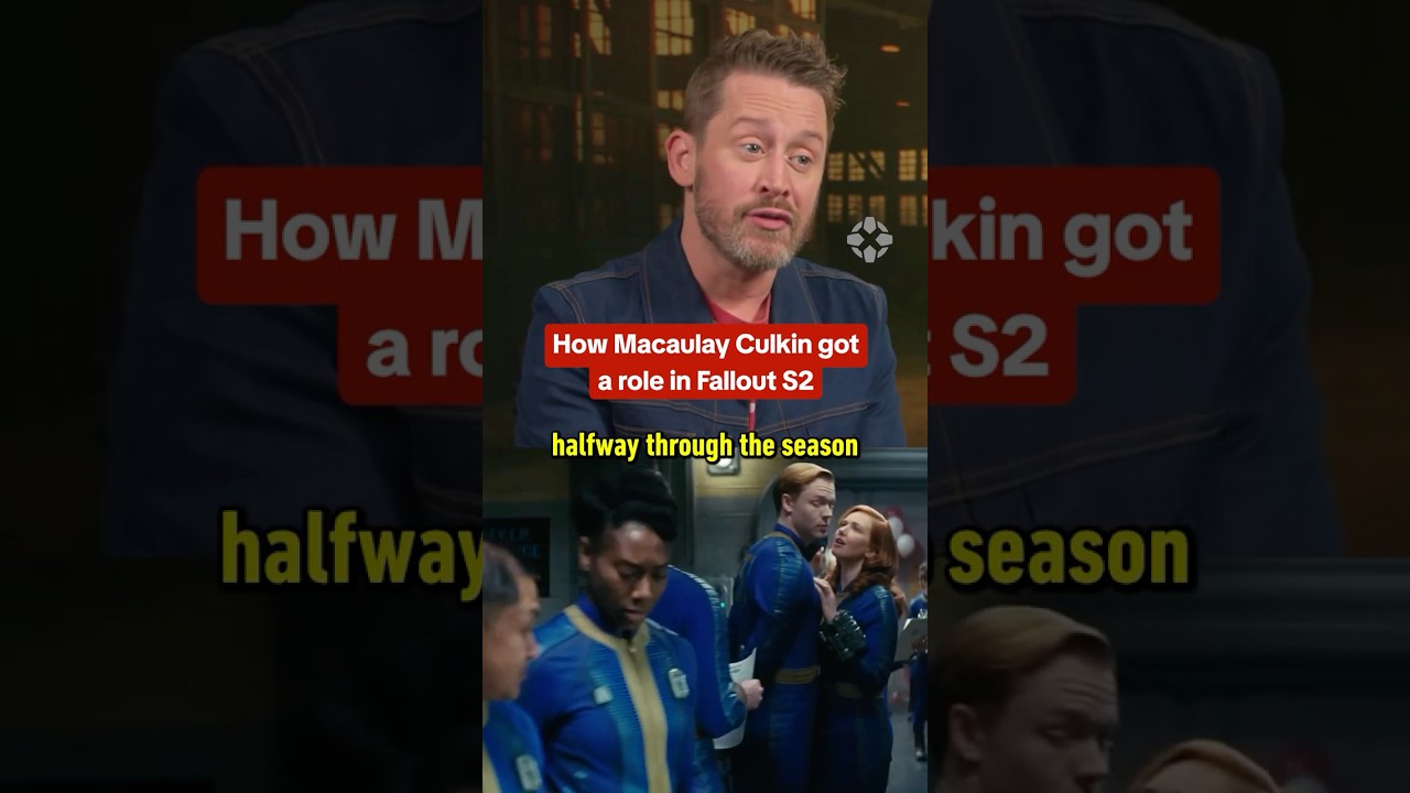 Did you know Macaulay Culkin is in Fallout Season 2? #fallout #macaulayculkin #ign #tv #interview