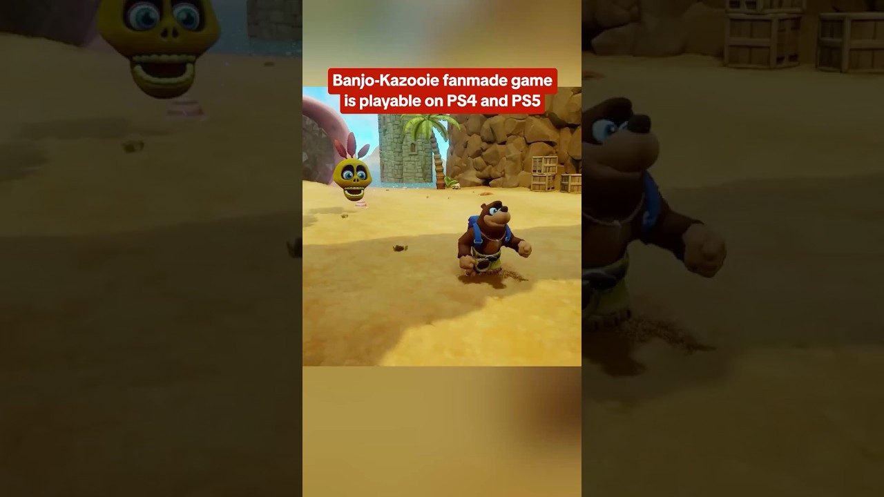 Banjo-Kazooie Mumbomania is a fanmade game you can play in Dreams! #ps5 #ps4 #dreams #banjokazooie