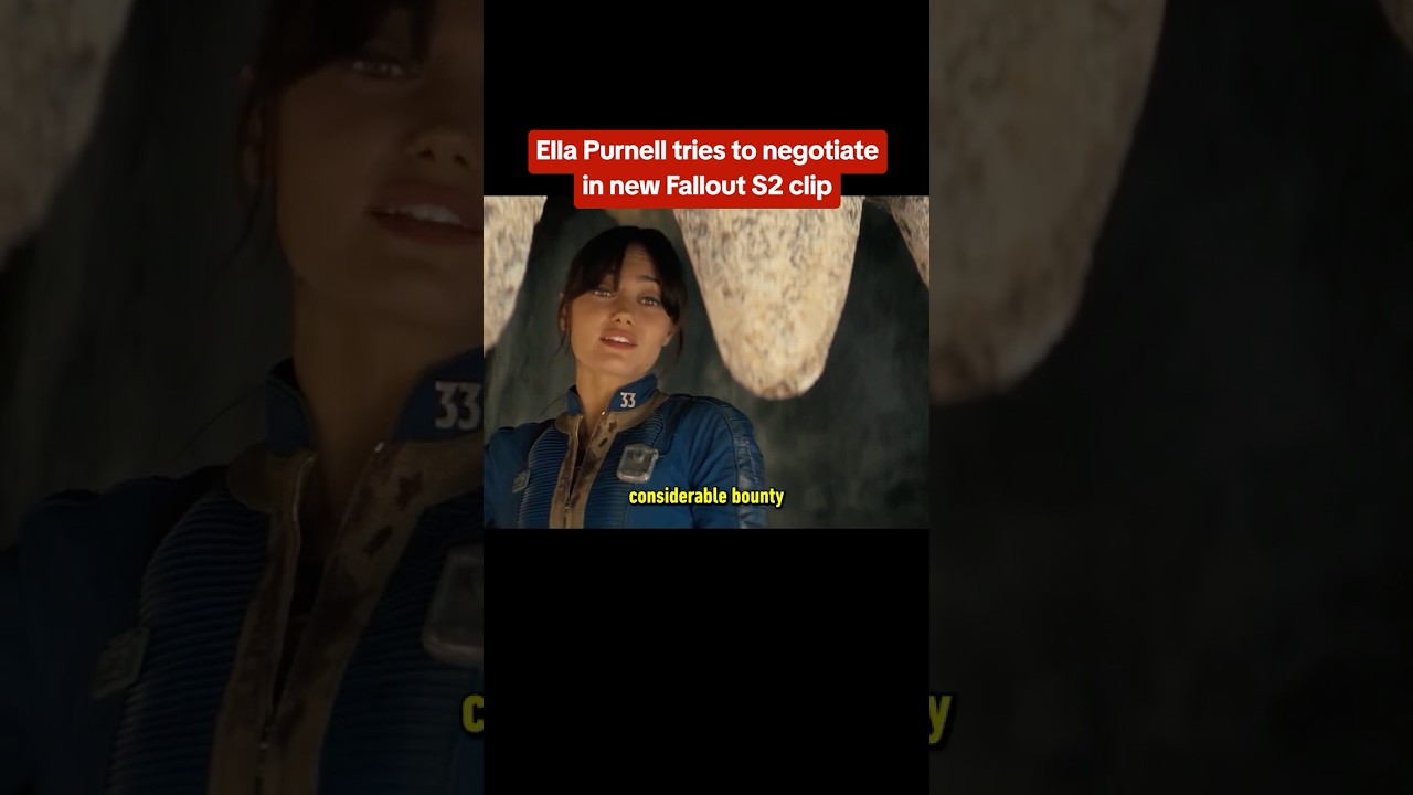 Ella Purnell is as wholesome as ever as Lucy in this new clip from Fallout Season 2! #fallout #tv