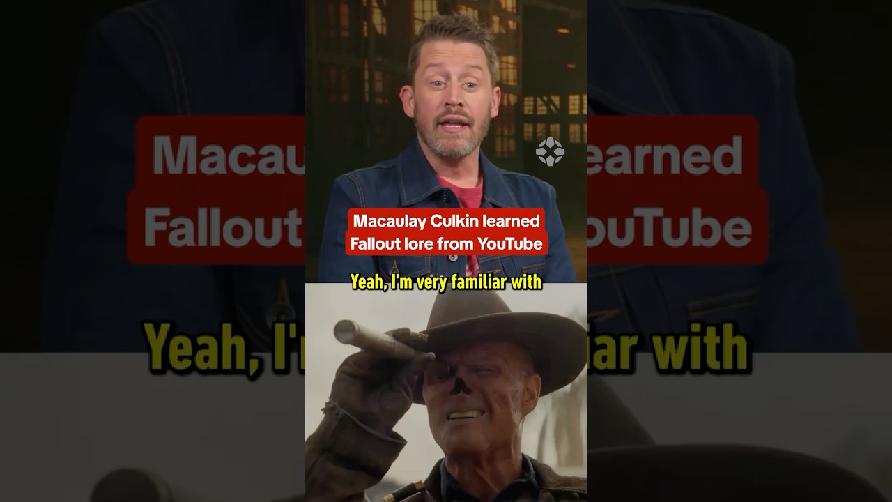 Macaulay Culkin taught himself Fallout lore on YouTube before he was even cast in Season 2 #fallout