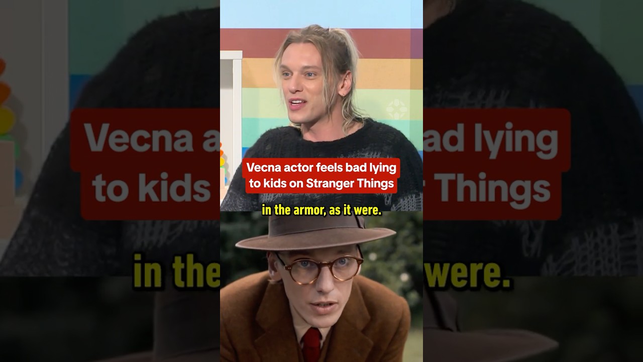 Stranger Things’ Jamie Campbell Bower referenced Mr. Rogers for Mr. Whatsit! #strangerthings #ign