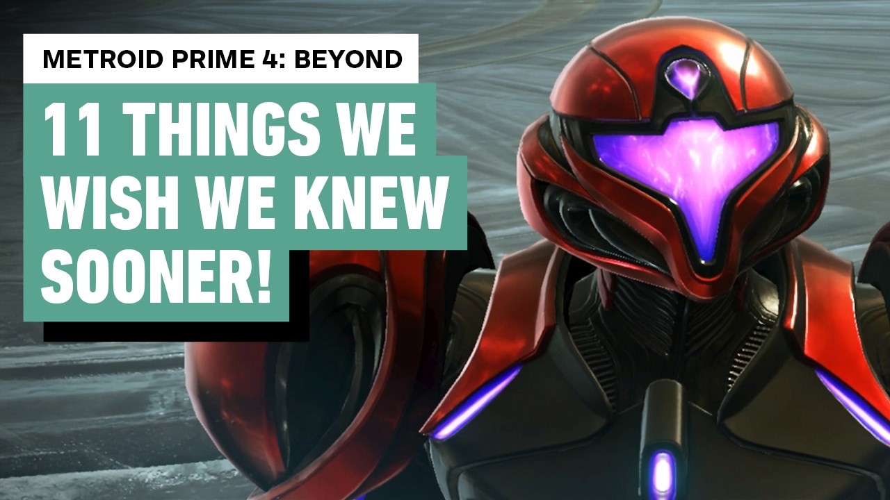 Metroid Prime 4: Beyond – 11 Things We Wish We Knew Before Starting
