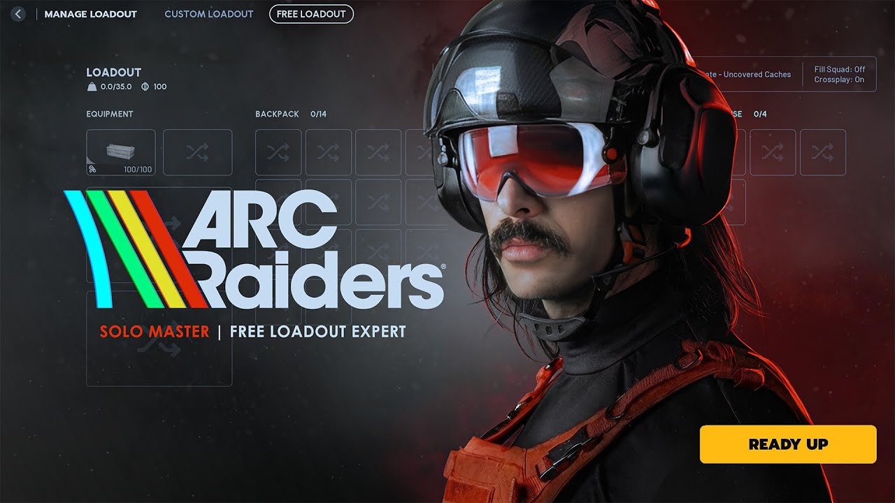 DR DISRESPECT – ARC RAIDERS – FREE LOADOUT EXPERT