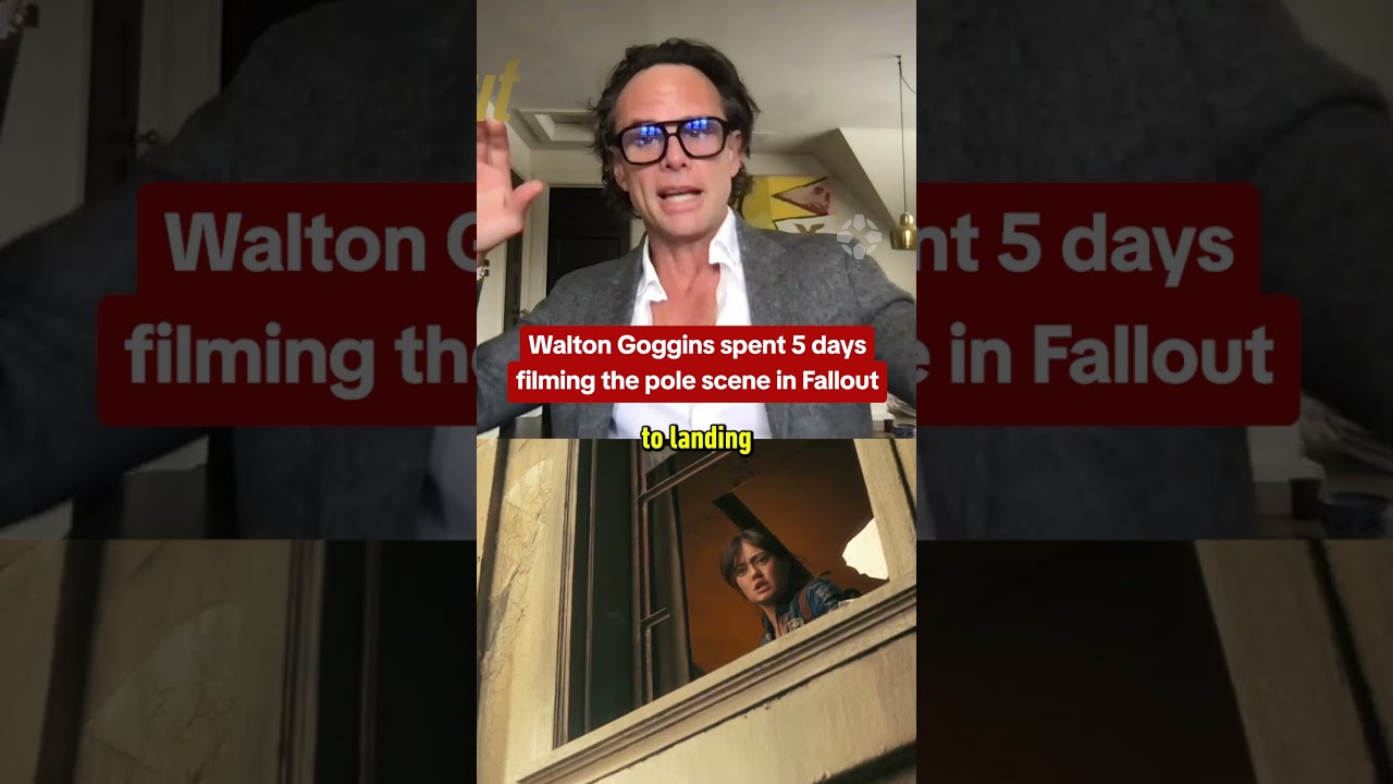 Fallout really put Walton Goggins through it 😭