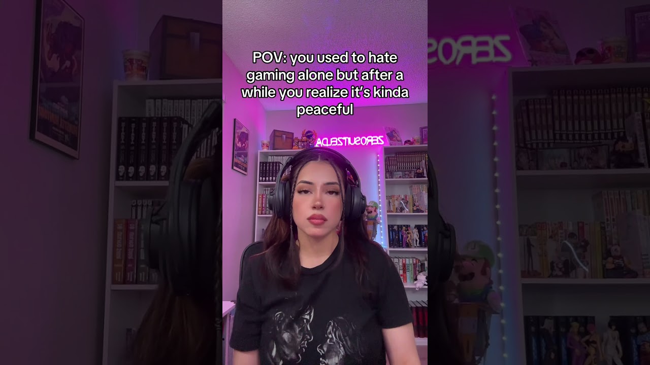 Gaming Alone is Peaceful