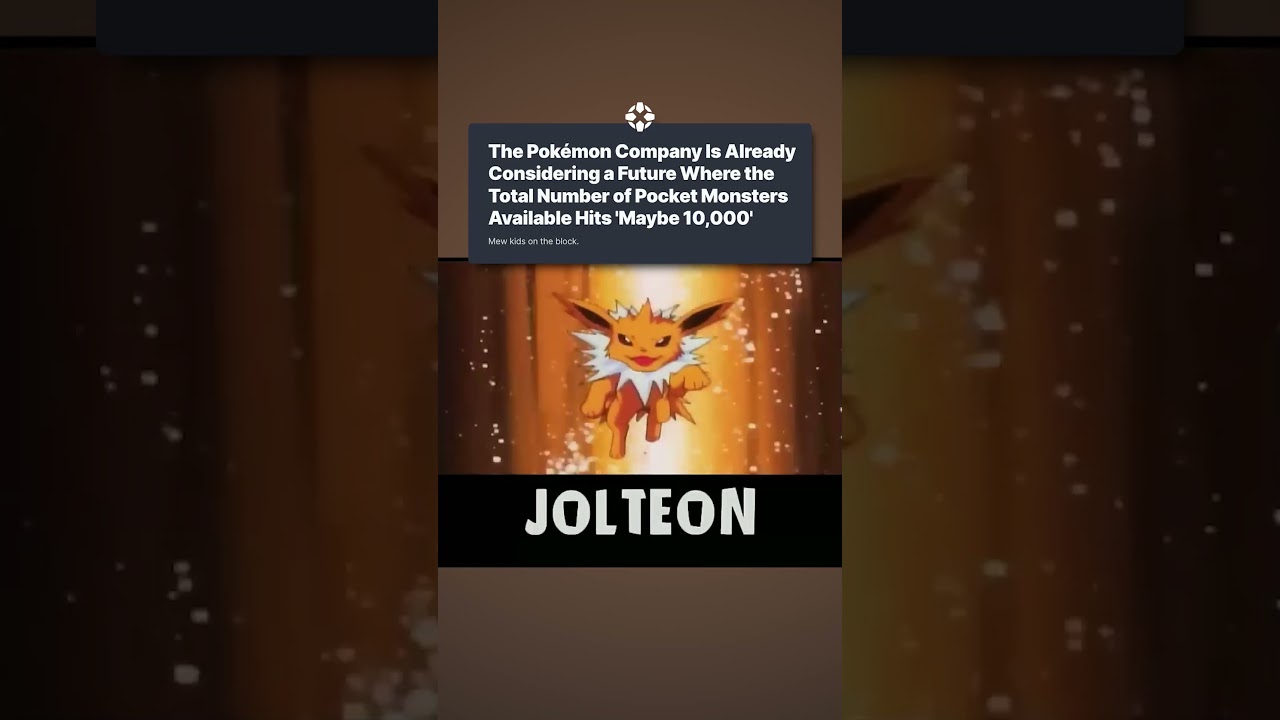 Will we live to see the 10,000th Pokemon?