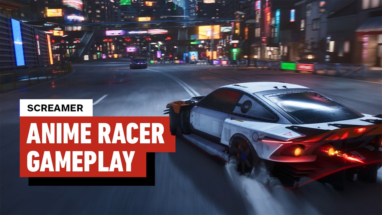 A High-Octane Anime Racer – Screamer Gameplay
