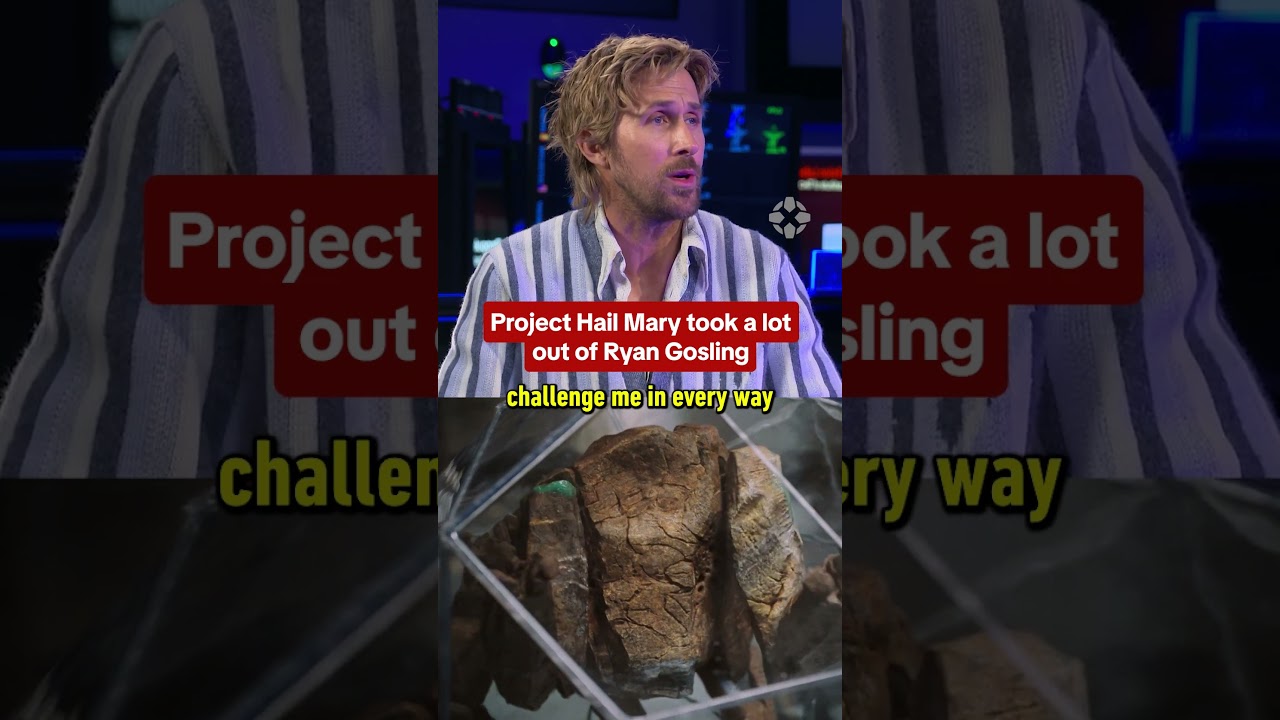 Ryan Gosling went THROUGH it for Project Hail Mary