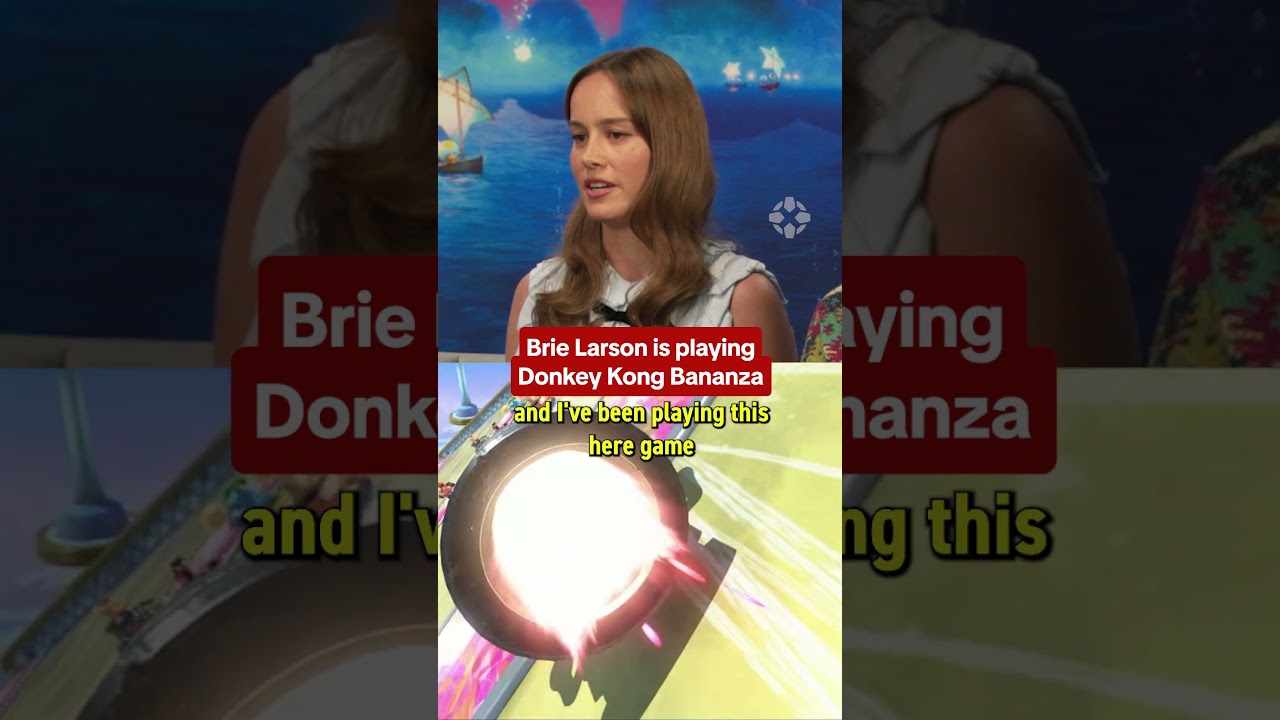 Brie Larson is a certified Nintendo Fan
