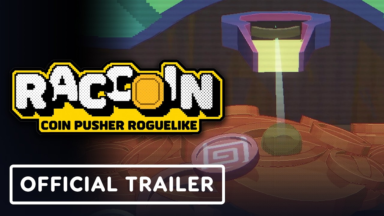 Raccoin: Coin Pusher Roguelike – Official Launch Trailer