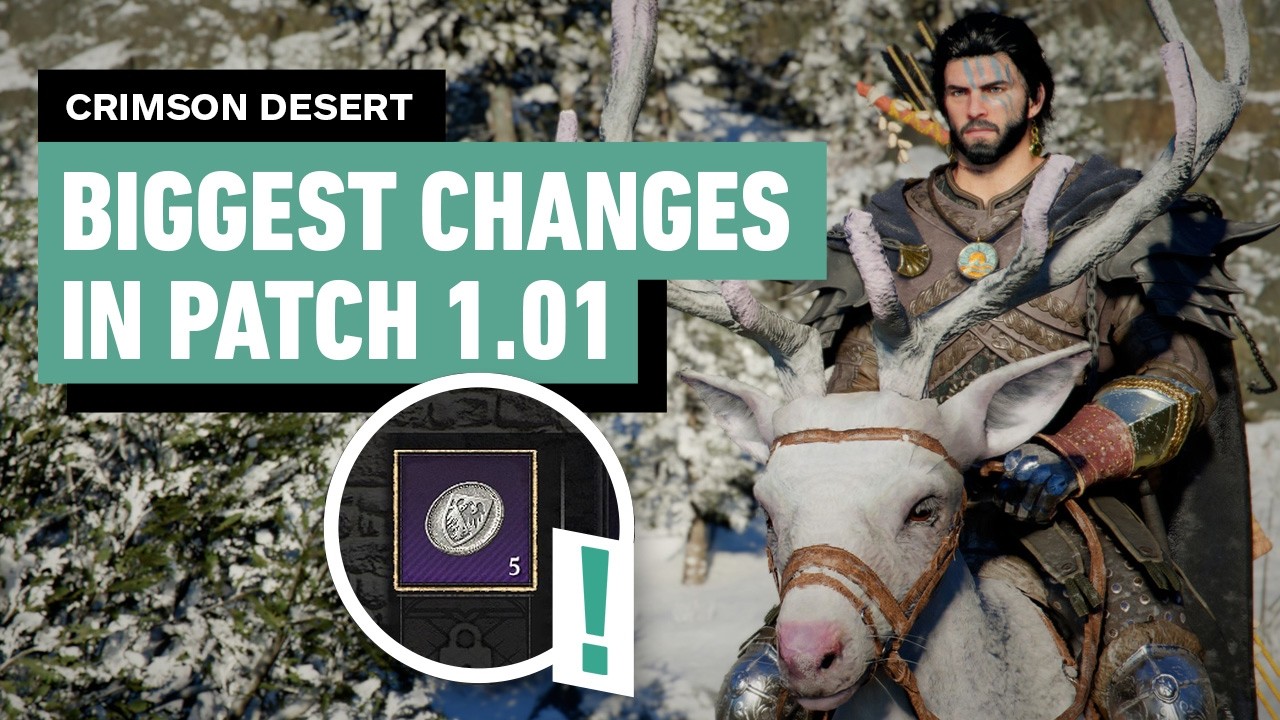 Crimson Desert – Biggest Changes In Patch 1.01 Update