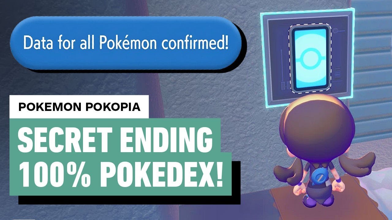 Pokemon Pokopia: Secret Ending | 100% Pokedex Reward (Spoilers)