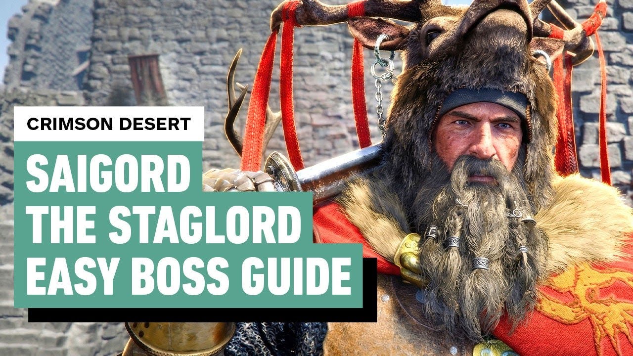 Crimson Desert: How to Beat Saigord the Staglord | Boss Guide