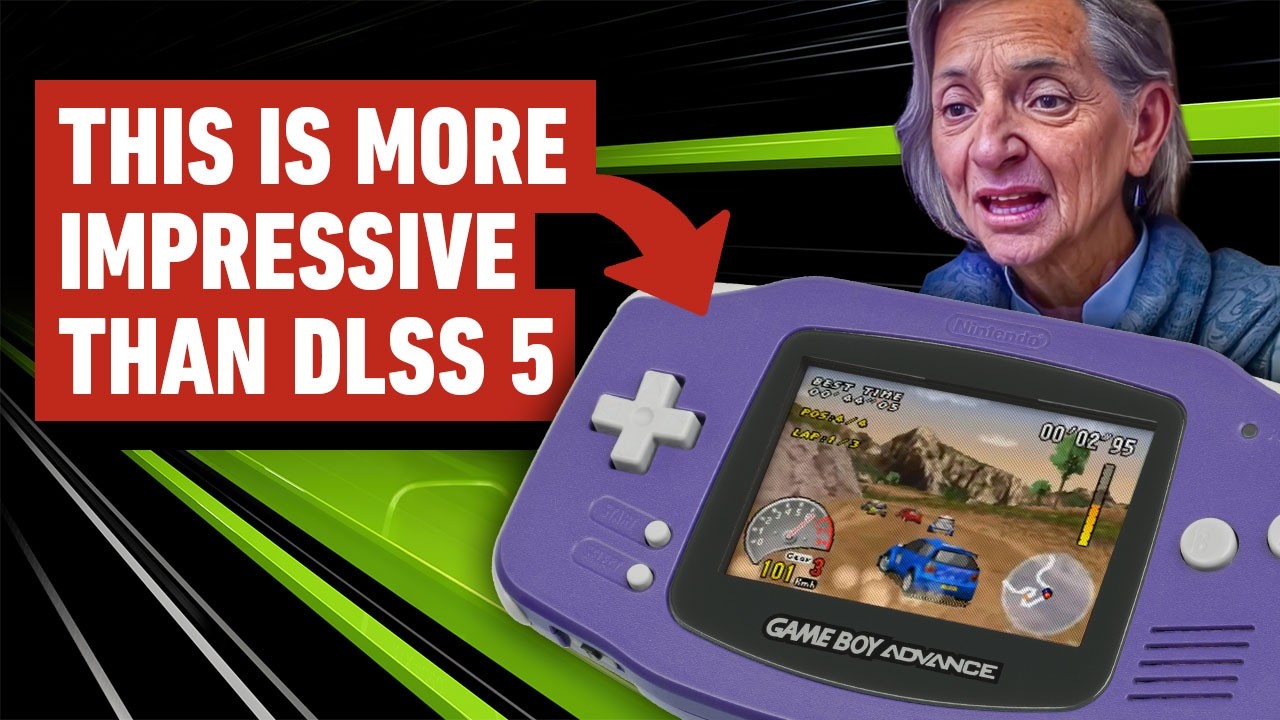 DLSS 5 will Never Look as Good as V-Rally 3 on the Game Boy Advance