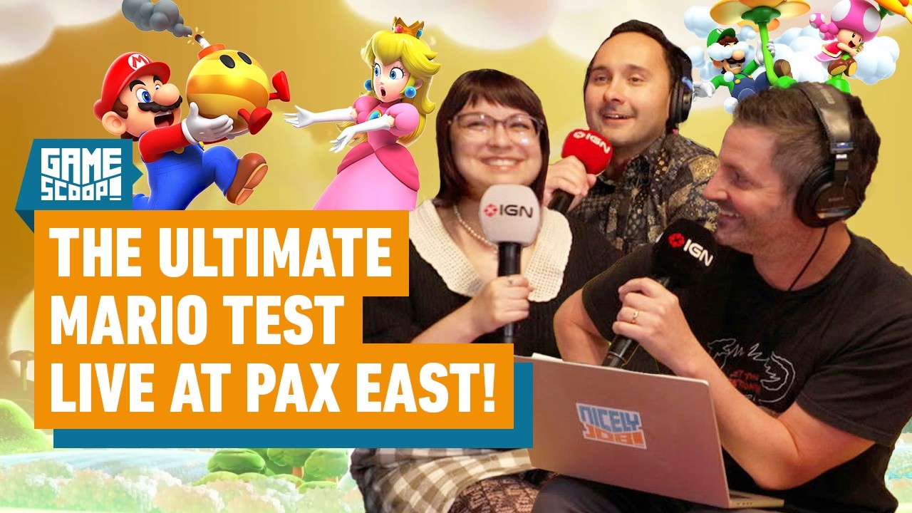 Game Scoop!: The Ultimate Mario Trivia Challenge | Live at PAX East 2026