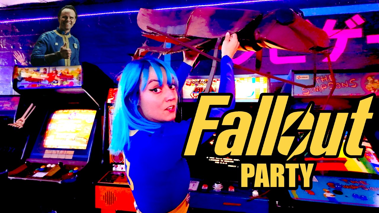 Turning our retro arcade into a Fallout wasteland