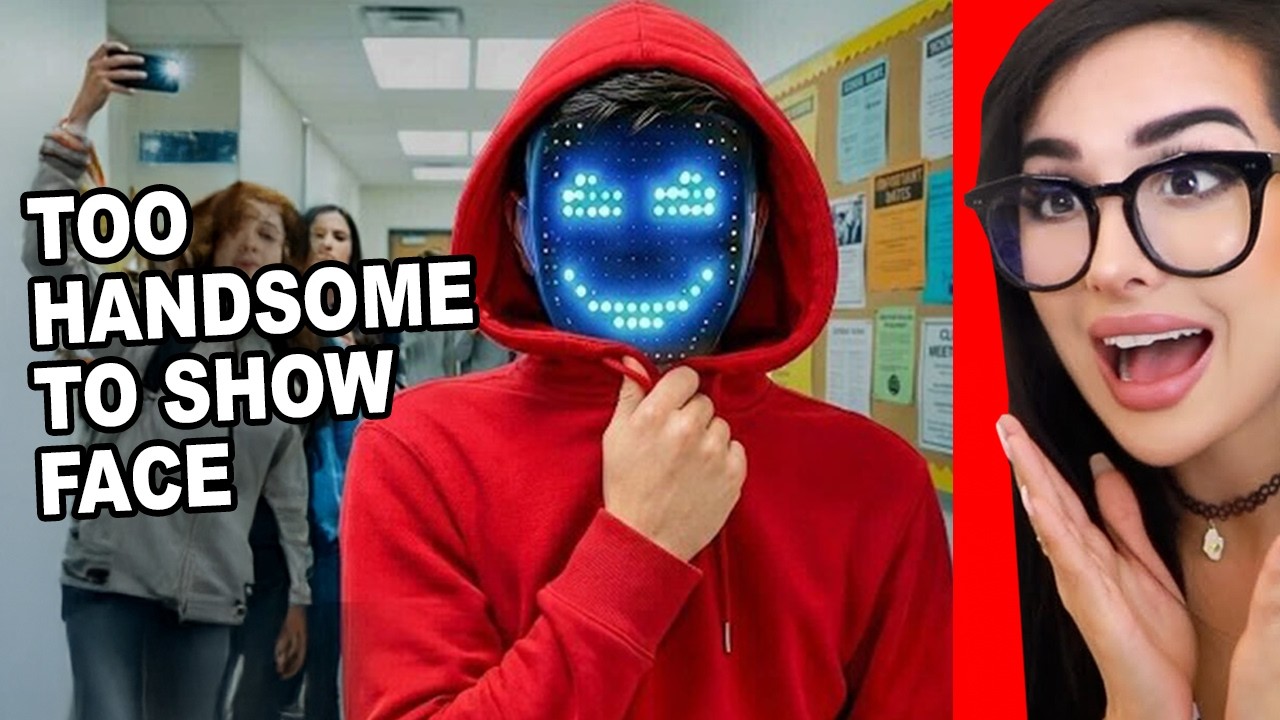 Boy is TOO Handsome to Show Face