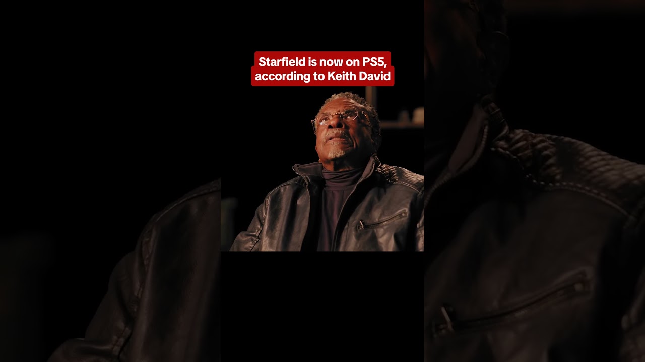 Starfield drops on PS5 today and Keith David is here to tell you what Starfield is.