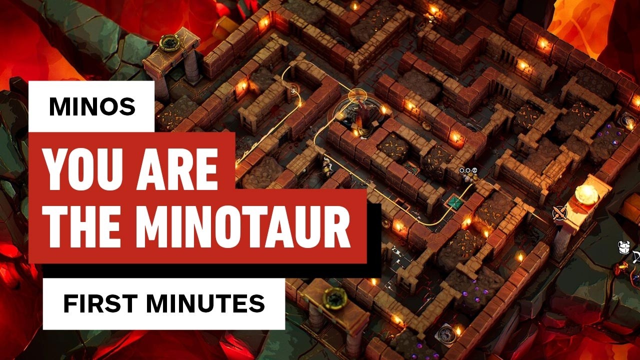 Minos: 20 Minutes of You-Are-the-Minotaur-in-the-Maze Gameplay