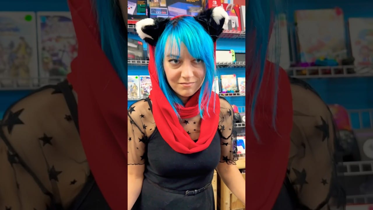 I have wares if you have… cards? #retrogaming #skyrim #pokemon #animalcrossing