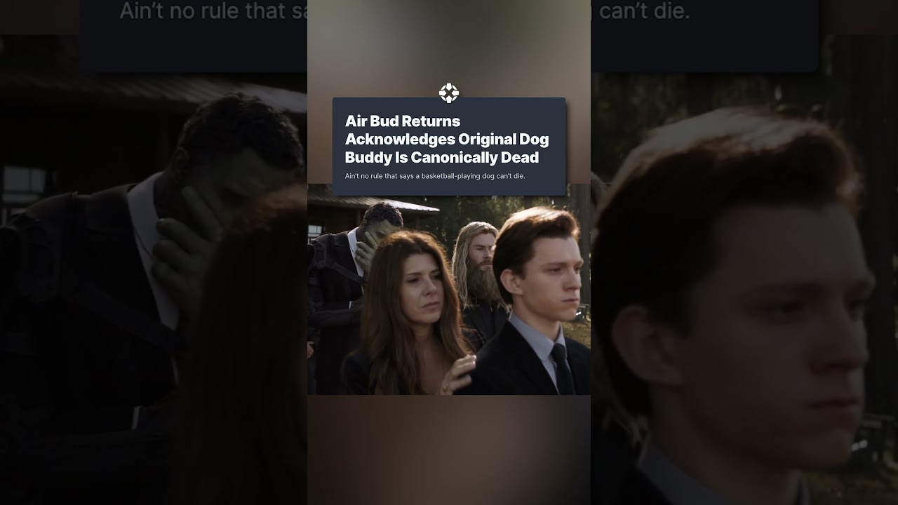 It brings us no joy to report that the OG Air Bud is dead in the Air Bud universe. #airbudreturns