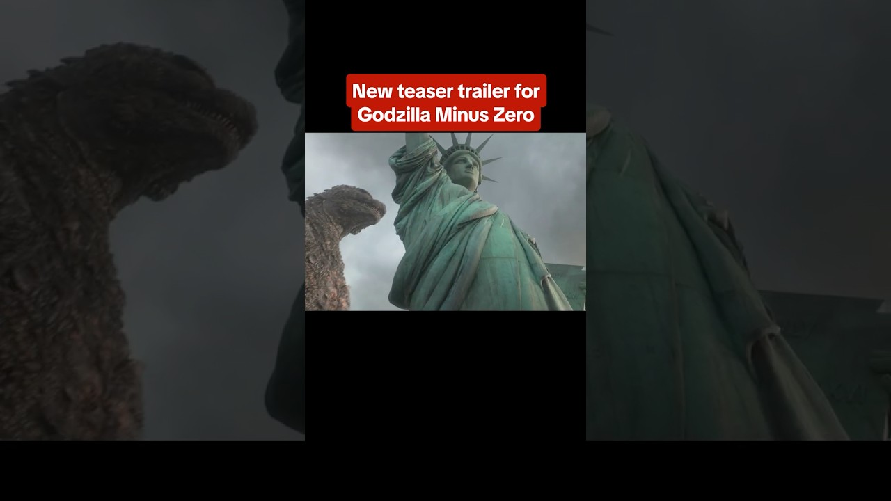 Godzilla Minus Zero is the first-ever Japanese production to be filmed for IMAX. #godzilla #trailer