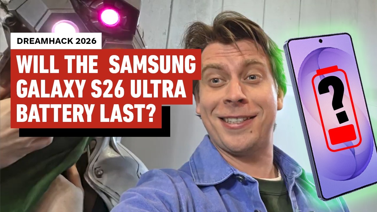 Putting the Samsung Galaxy S26 Ultra’s battery to the test at DreamHack Birmingham 2026