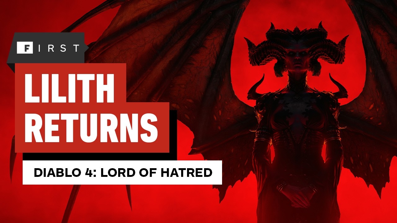 Diablo 4 Lord of Hatred – Lilith In-Game Cutscene – IGN First