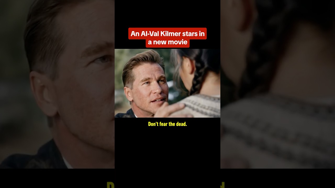 The late Val Kilmer has been resurrected with AI for the movie As Deep as the Grave. #ai #valkilmer