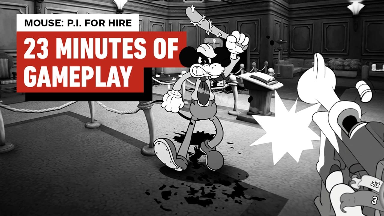 Mouse: P.I. For Hire – The First 23 Minutes of Retro Shooter Gameplay