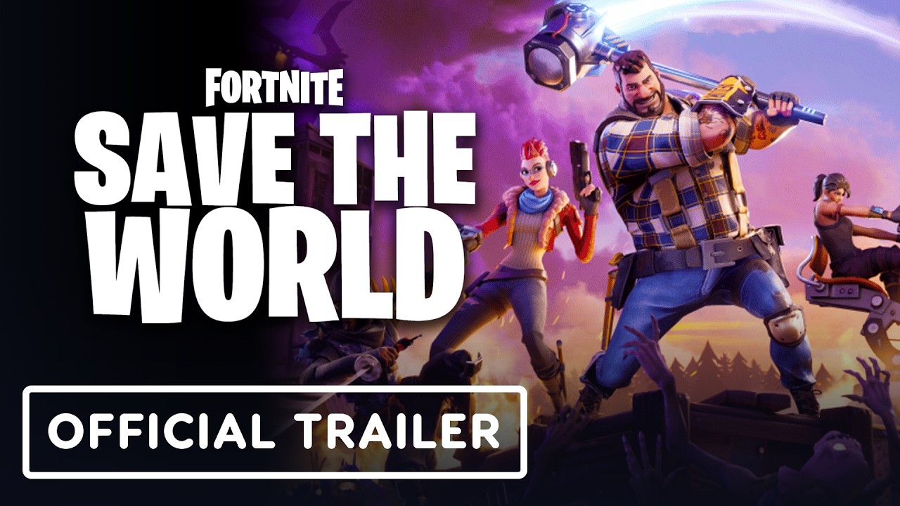 Fortnite – Official ‘Save the World’ Free to Play Launch Trailer