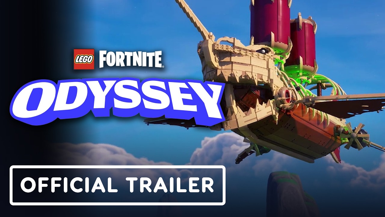 LEGO Fortnite Odyssey – Official Soaring Skies LEGO Pass Trailer