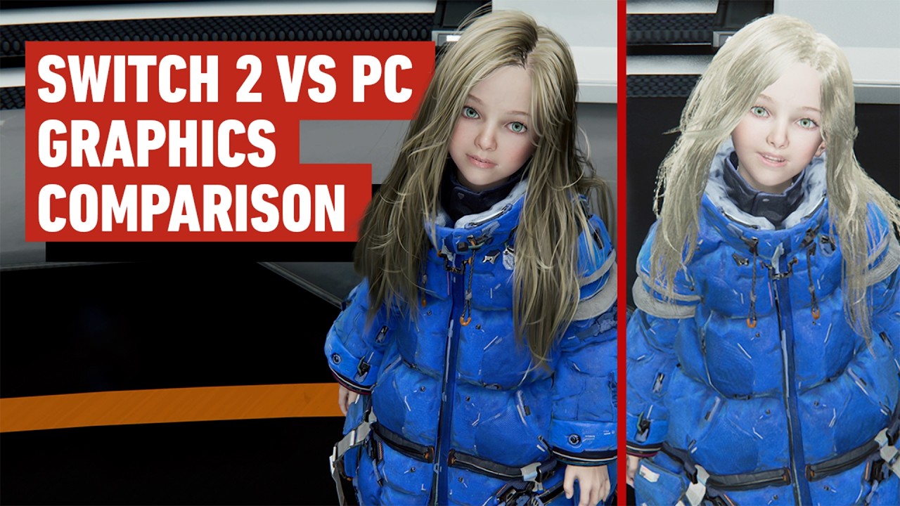 Pragmata – Switch 2 Vs PC Graphics Comparison