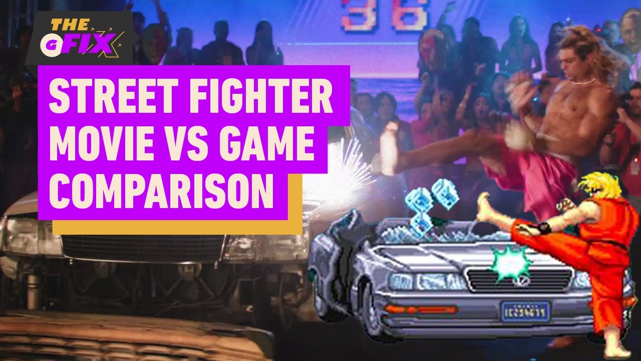 Street Fighter Movie Trailer Vs. Game Reference Side-By-Side Comparison – IGN Daily Fix